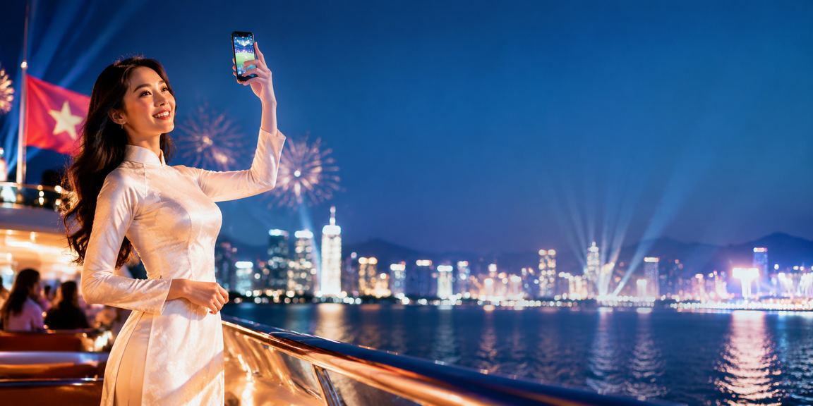 Khung cảnh khách hàng chơi casino trên thiết bị di động tại Nha Trang